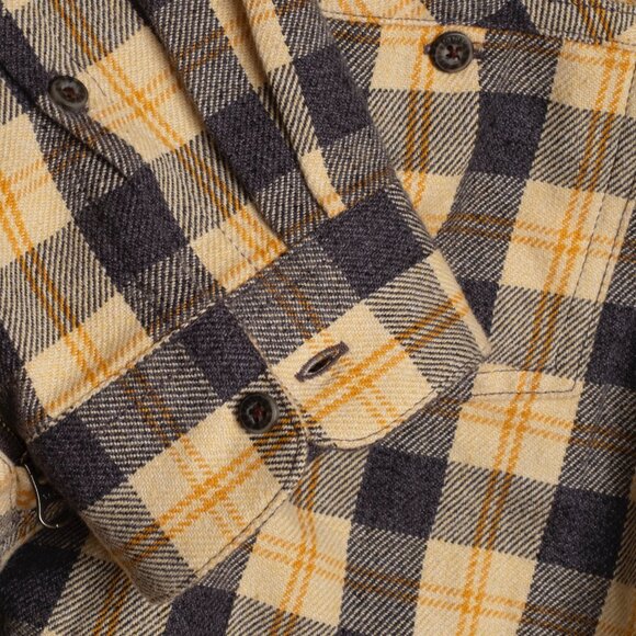 Toad&Co Bodie 1/4 Zip Long Sleeve Plaid Dress Size L - Picture 6 of 10